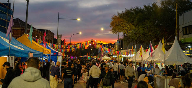 Back to Guildford Festival at Sunset