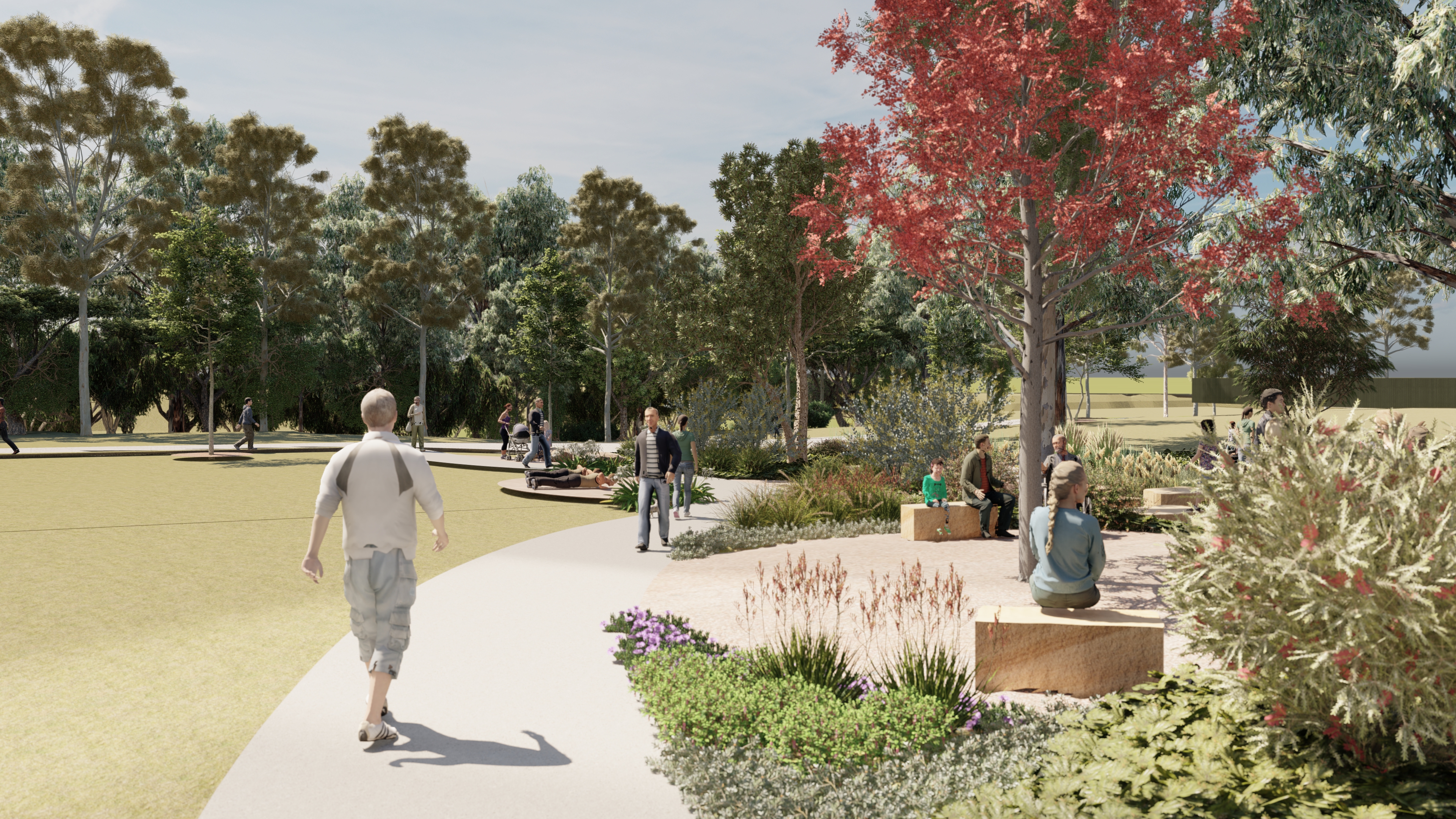 Duck River aerial view