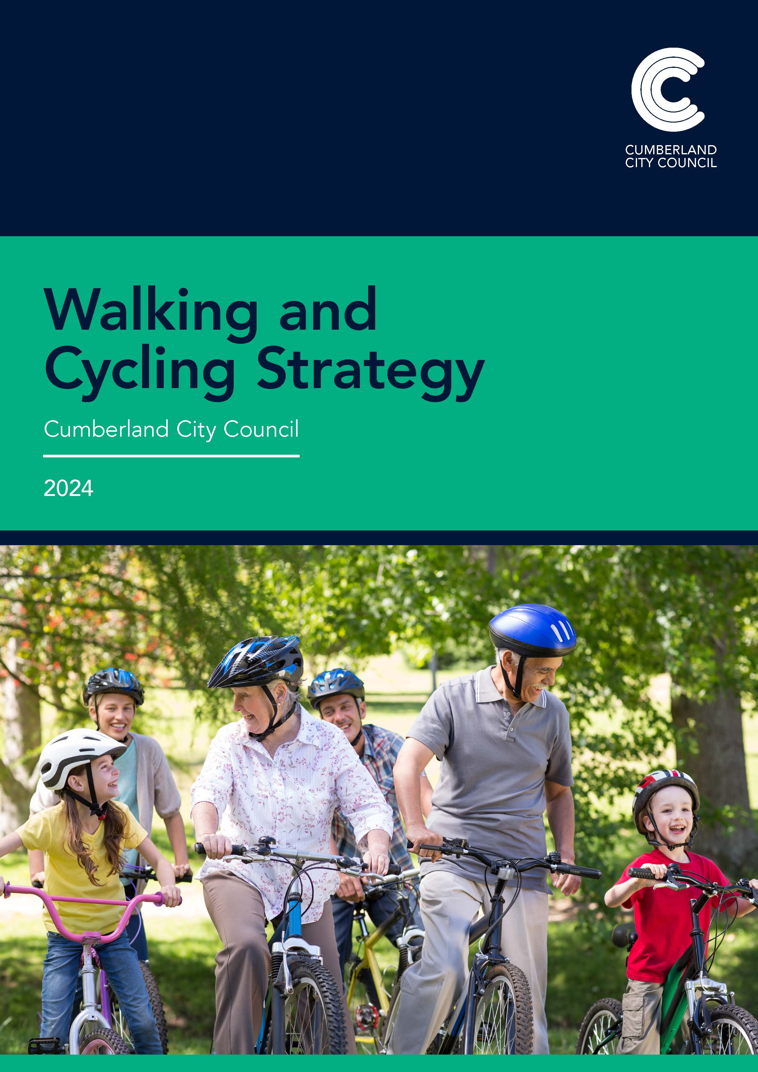 Cumberland Draft Walking and Cycling Strategy cover