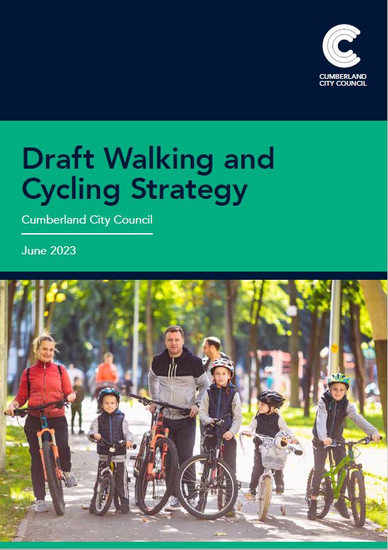 Cumberland Draft Walking and Cycling Strategy cover
